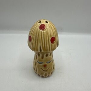 Anthropomorphic Mushroom Salt  Shaker.